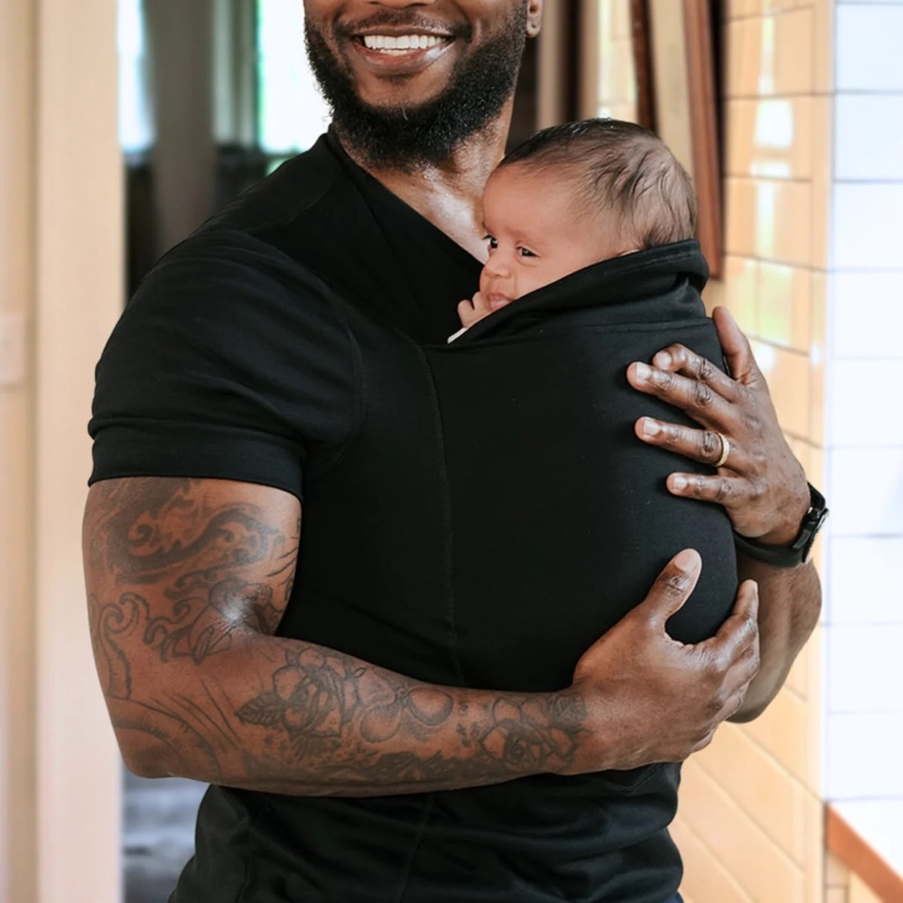 EUC Lalabu Men’s Baby Pocket / Carrier Shirt
